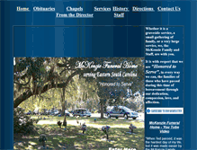 Tablet Screenshot of mckenziechapels.com